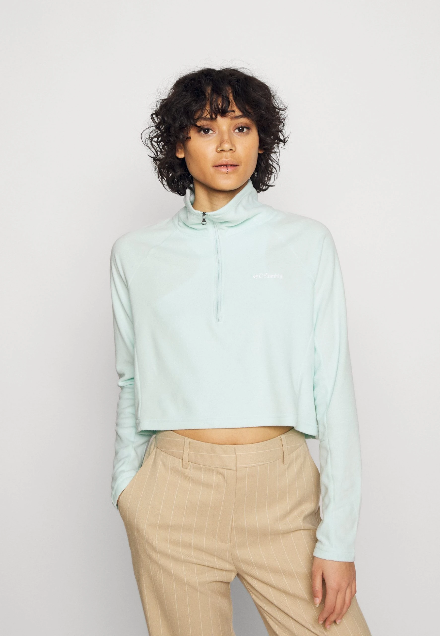 Columbia Glacial™ Cropped Ii - Sweat Polaire - Icy Morn 5 Columbia Glacial™ Cropped Ii - Sweat Polaire - Icy Morn – Image 3