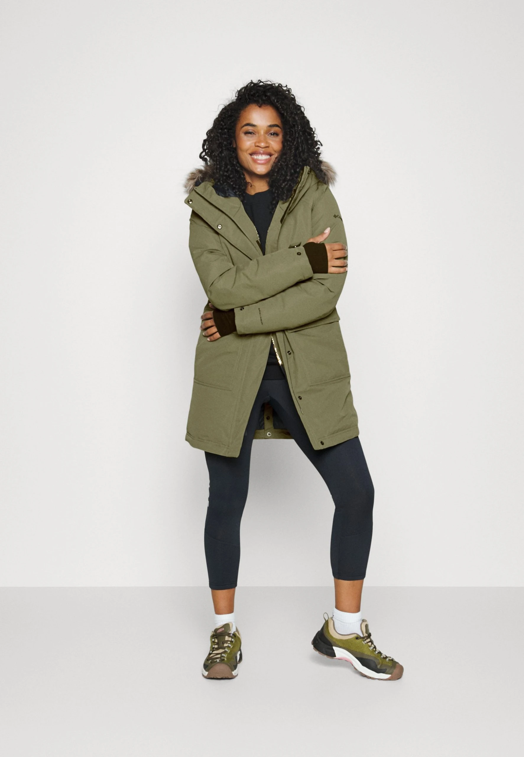 Columbia Little Si™ Insulated Omni-Heat-Infinity - Parka - Stone Green 4 Columbia Little Si™ Insulated Omni-Heat-Infinity - Parka - Stone Green – Image 2