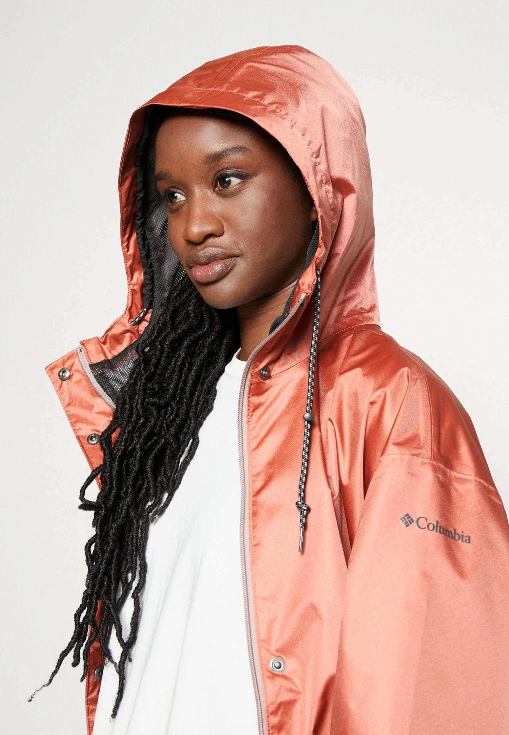Columbia Splash Side™ Jacket - Veste Imperméable - Dark Coral 6 Columbia Splash Side™ Jacket - Veste Imperméable - Dark Coral – Image 4
