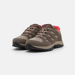 Columbia Redmond Iii Waterproof - Chaussures De Marche - Pebble/Red Coral -Columbia shop 0927f60c6ea645d1ba825ca06bfe64f4 scaled