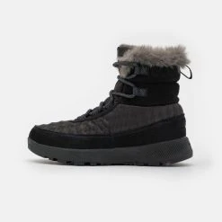 Columbia Slopeside Peak Luxe - Bottes De Neige - Black/Graphite