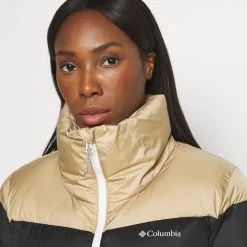 Columbia Puffect™ Color Blocked Jacket - Veste D'Hiver - Chalk/Black/Beach -Columbia shop 0d0f63b0204e4f29a025bedfc795d1fd scaled