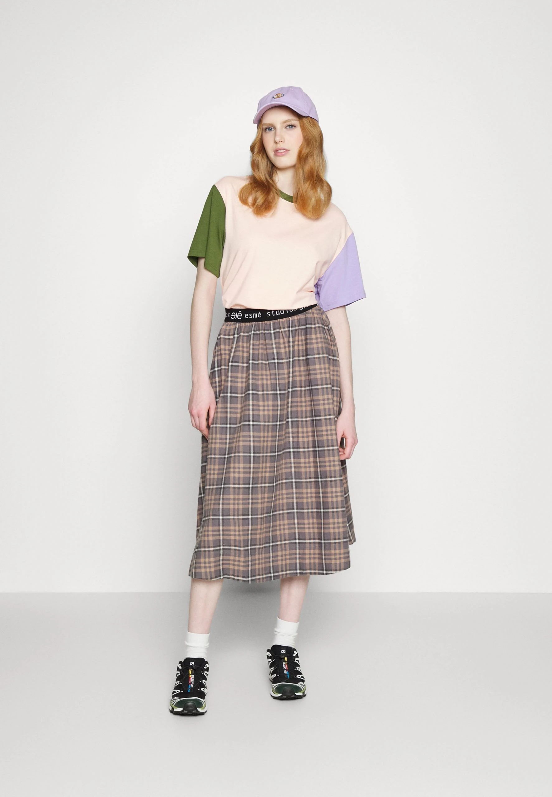 Columbia Deschutes Valley Cropped Tee - T-Shirt Imprimé - Peach Blossom/Pesto/Frosted Purple 7 Columbia Deschutes Valley Cropped Tee - T-Shirt Imprimé - Peach Blossom/Pesto/Frosted Purple – Image 5