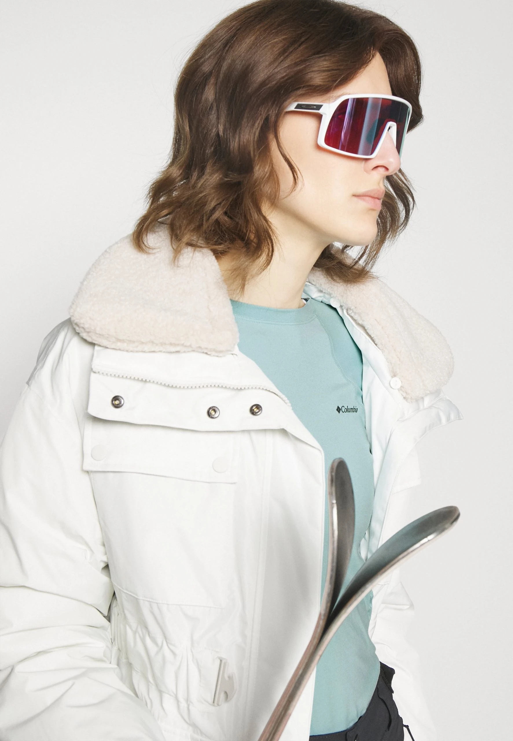 Columbia Midweight Long Sleeve - Caraco - Aqua Haze 7 Columbia Midweight Long Sleeve - Caraco - Aqua Haze – Image 5