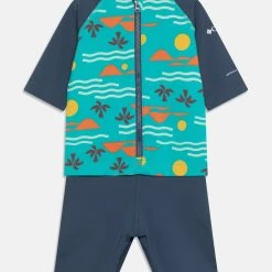 Columbia Sandy Shores Sunguard Suit Unisex - Maillot De Bain - Bright Aqua Seaside/Dark Mountain