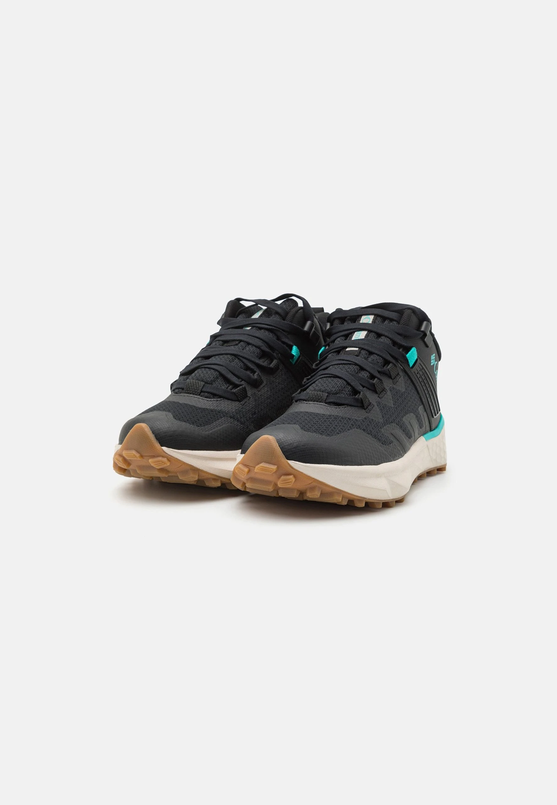 Columbia Facet 75 Mid Outdry - Chaussures De Marche - Black/Bright Aqua 4 Columbia Facet 75 Mid Outdry - Chaussures De Marche - Black/Bright Aqua – Image 2