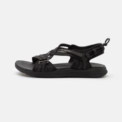 Columbia Sandales De Randonnée - Black/Ti Grey Steel