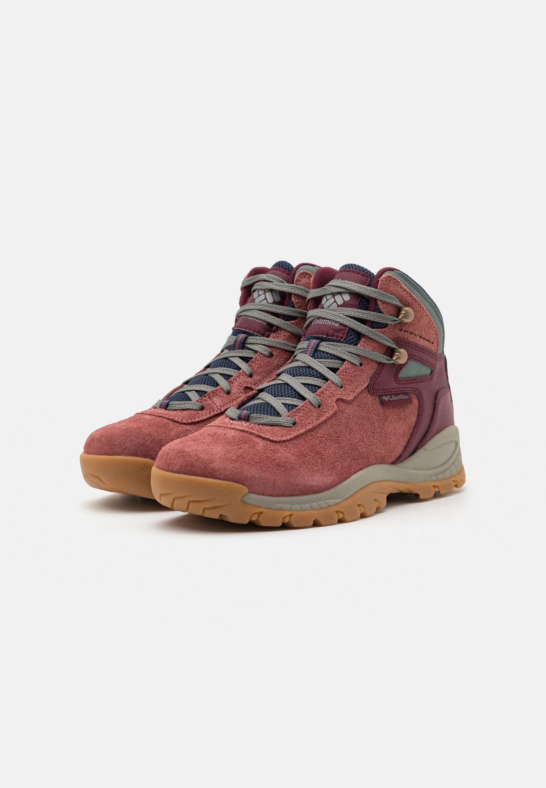 Columbia Newton Ridge - Chaussures De Marche - Beetroot, Sedona Sage 4 Columbia Newton Ridge - Chaussures De Marche - Beetroot, Sedona Sage – Image 2