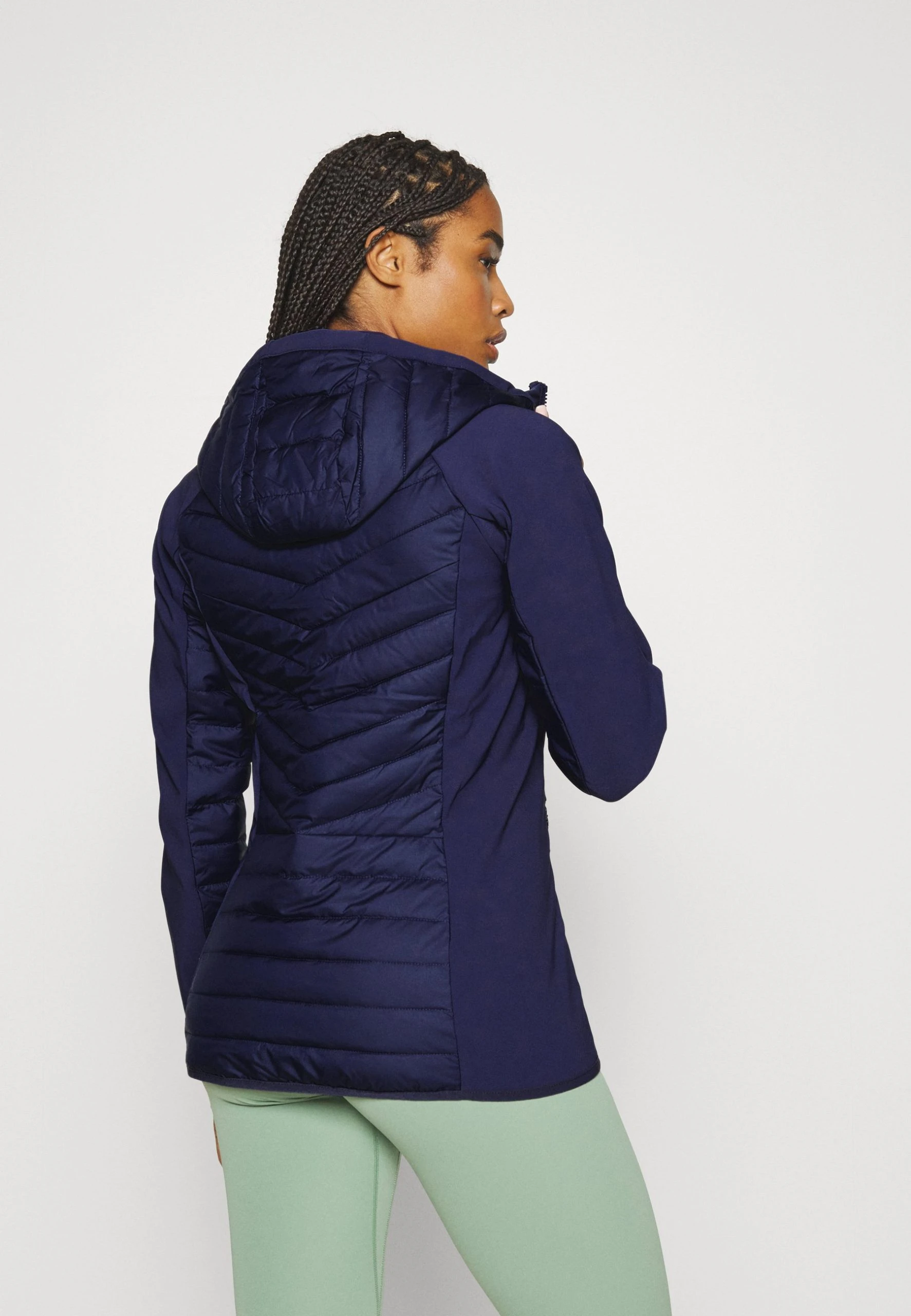 Columbia Powder Lite Hybrid Hooded Jacket - Blouson - Nocturnal 5 Columbia Powder Lite Hybrid Hooded Jacket - Blouson - Nocturnal – Image 3