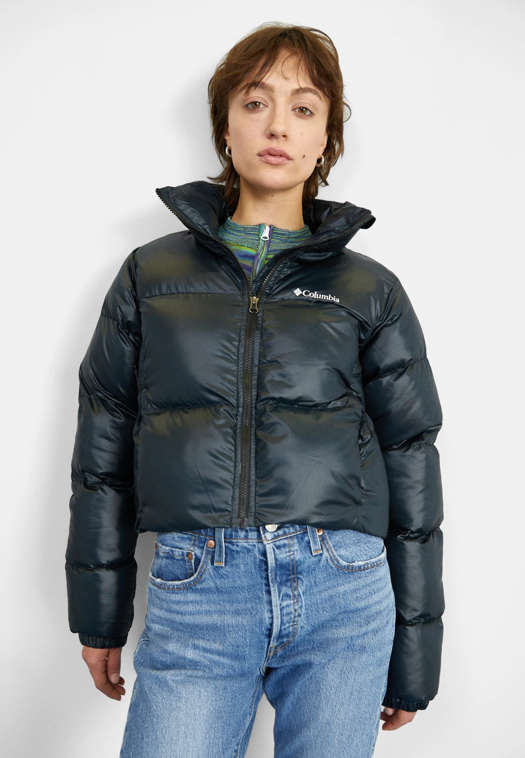 Columbia Puffect™ Cropped Jacket - Veste D'Hiver - Black Gloss 3 Columbia Puffect™ Cropped Jacket - Veste D'Hiver - Black Gloss