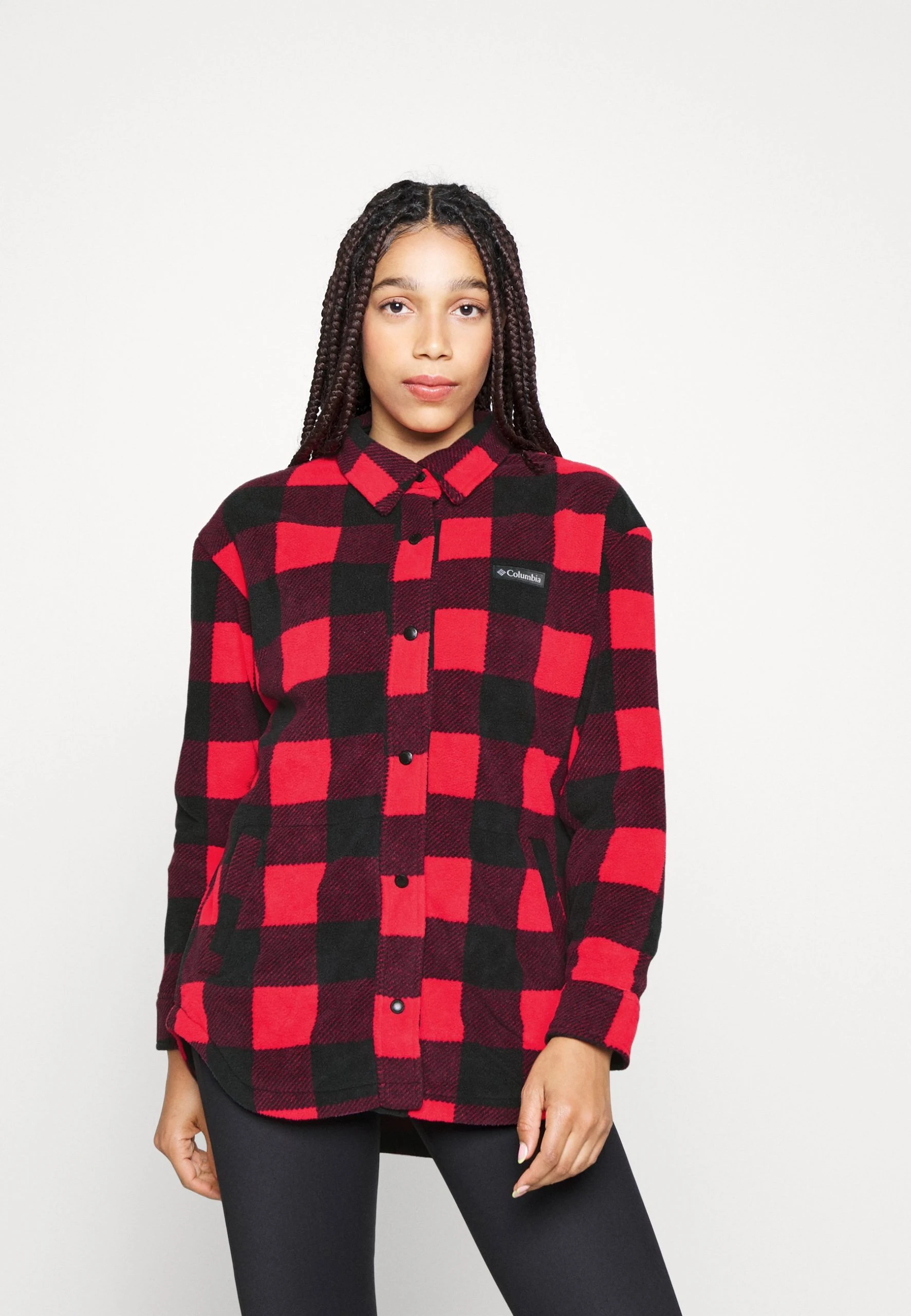 Columbia Benton Spring Shirt Jacket - Veste Polaire - Red 3 Columbia Benton Spring Shirt Jacket - Veste Polaire - Red