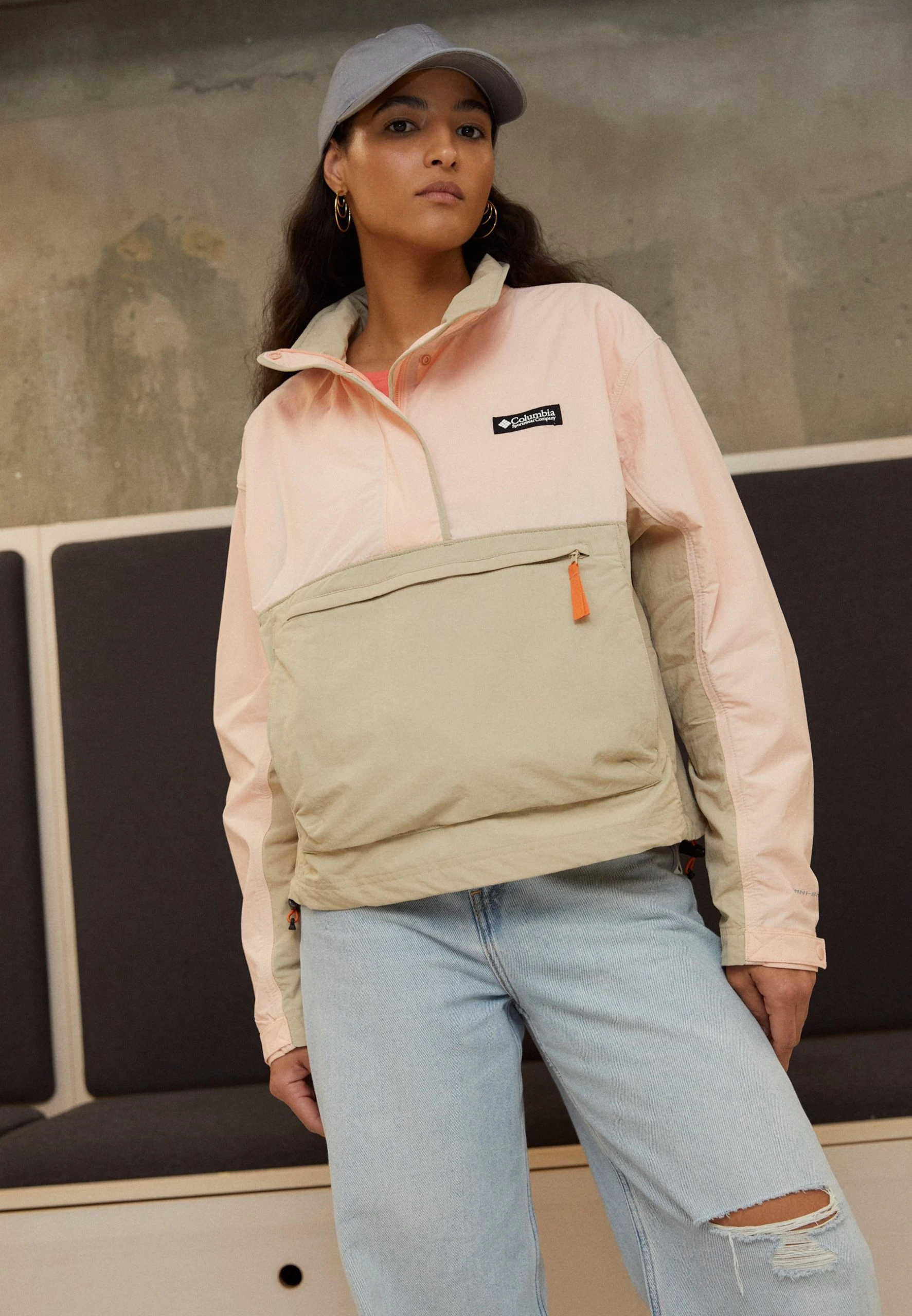 Columbia Deschutes Valley™ - Veste Coupe-Vent - Ancient Fossil/Peach Blossom 3 Columbia Deschutes Valley™ - Veste Coupe-Vent - Ancient Fossil/Peach Blossom