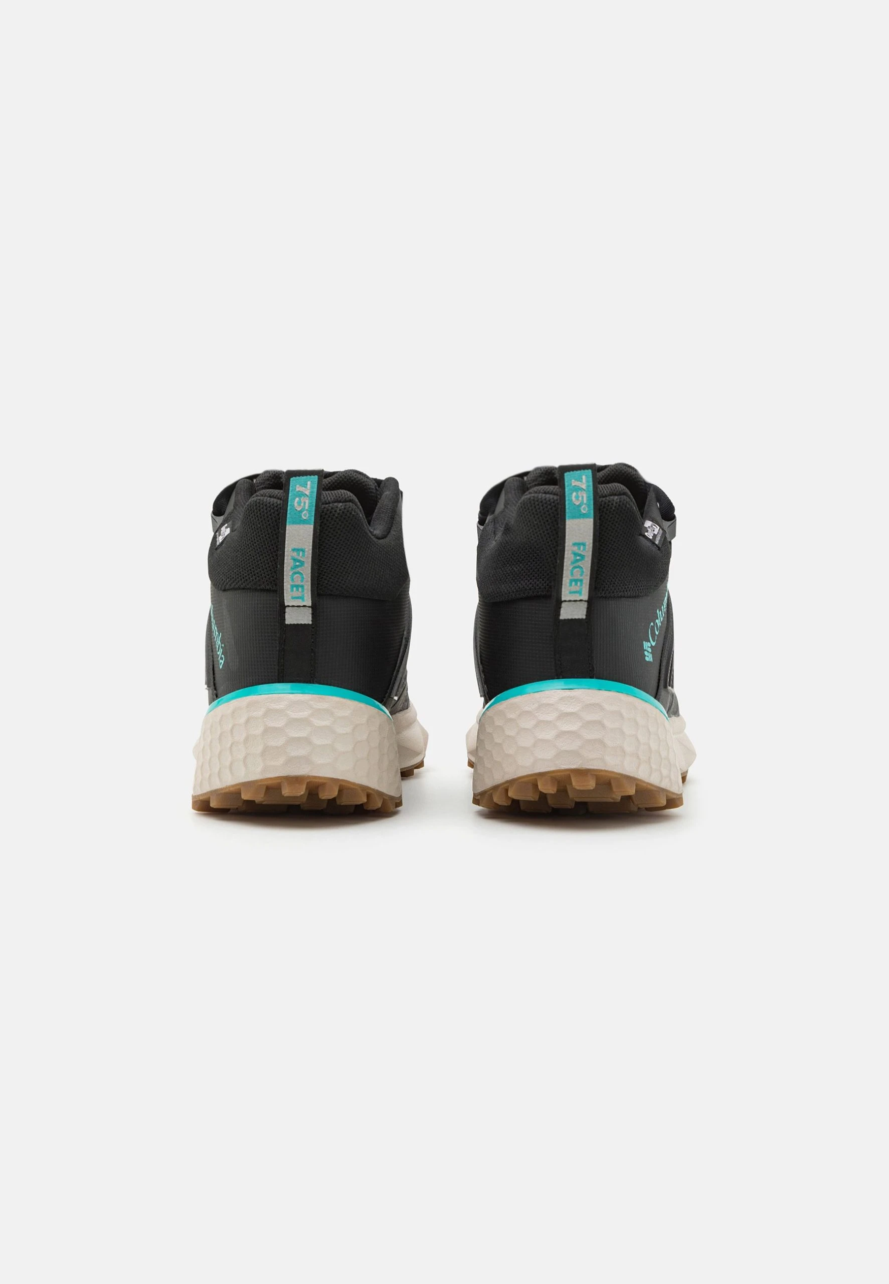 Columbia Facet 75 Mid Outdry - Chaussures De Marche - Black/Bright Aqua 5 Columbia Facet 75 Mid Outdry - Chaussures De Marche - Black/Bright Aqua – Image 3