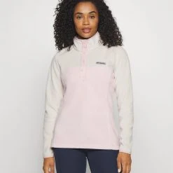 Columbia Benton Springs™ 1/2 Snap - Sweat Polaire - Dusty Pink/Dark Stone