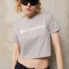 Columbia North Cascades™ Cropped Tee - T-Shirt Imprimé - Grey -Columbia shop 4b648d1f04ec44cb83e45526519a4330