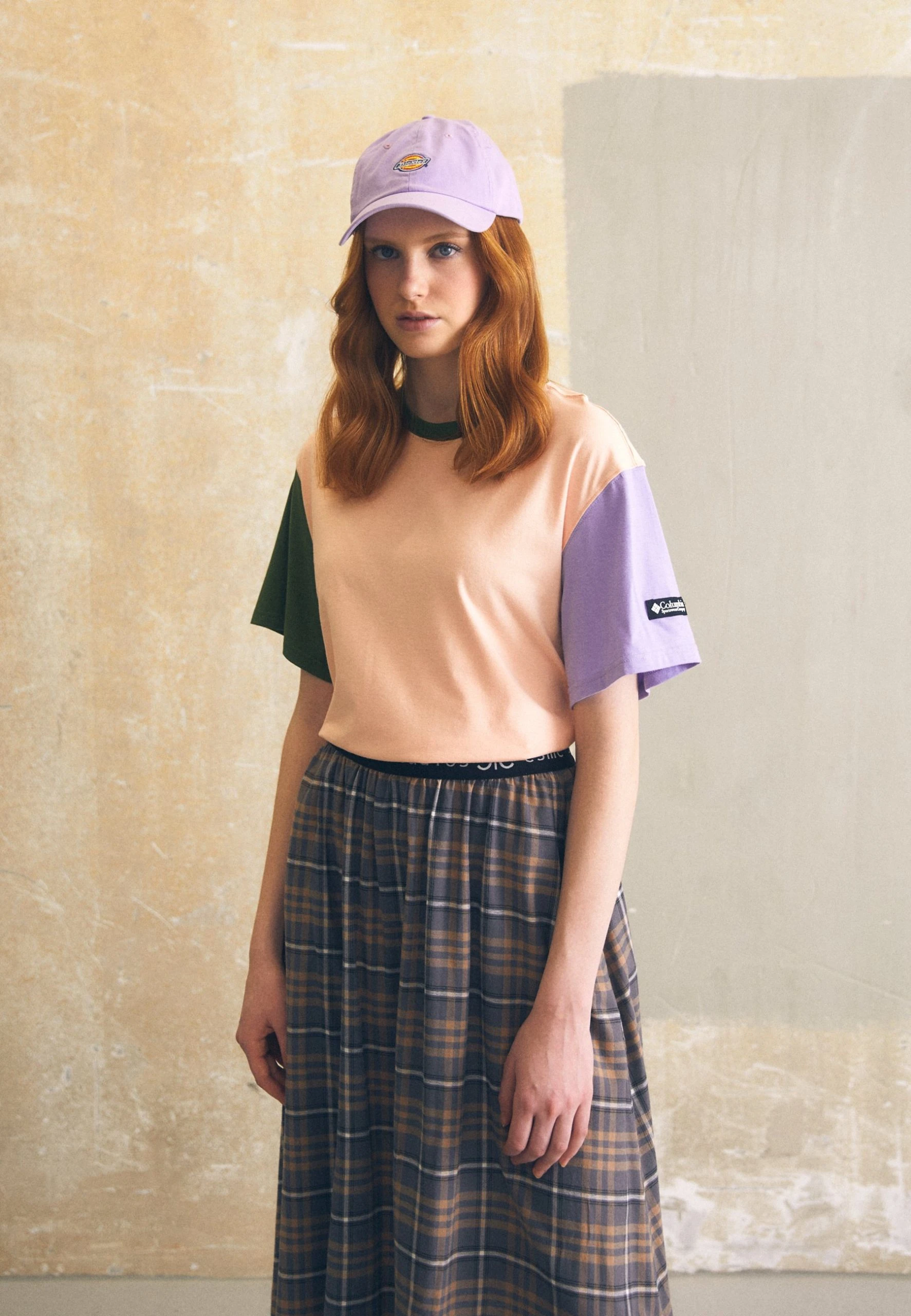 Columbia Deschutes Valley Cropped Tee - T-Shirt Imprimé - Peach Blossom/Pesto/Frosted Purple 3 Columbia Deschutes Valley Cropped Tee - T-Shirt Imprimé - Peach Blossom/Pesto/Frosted Purple