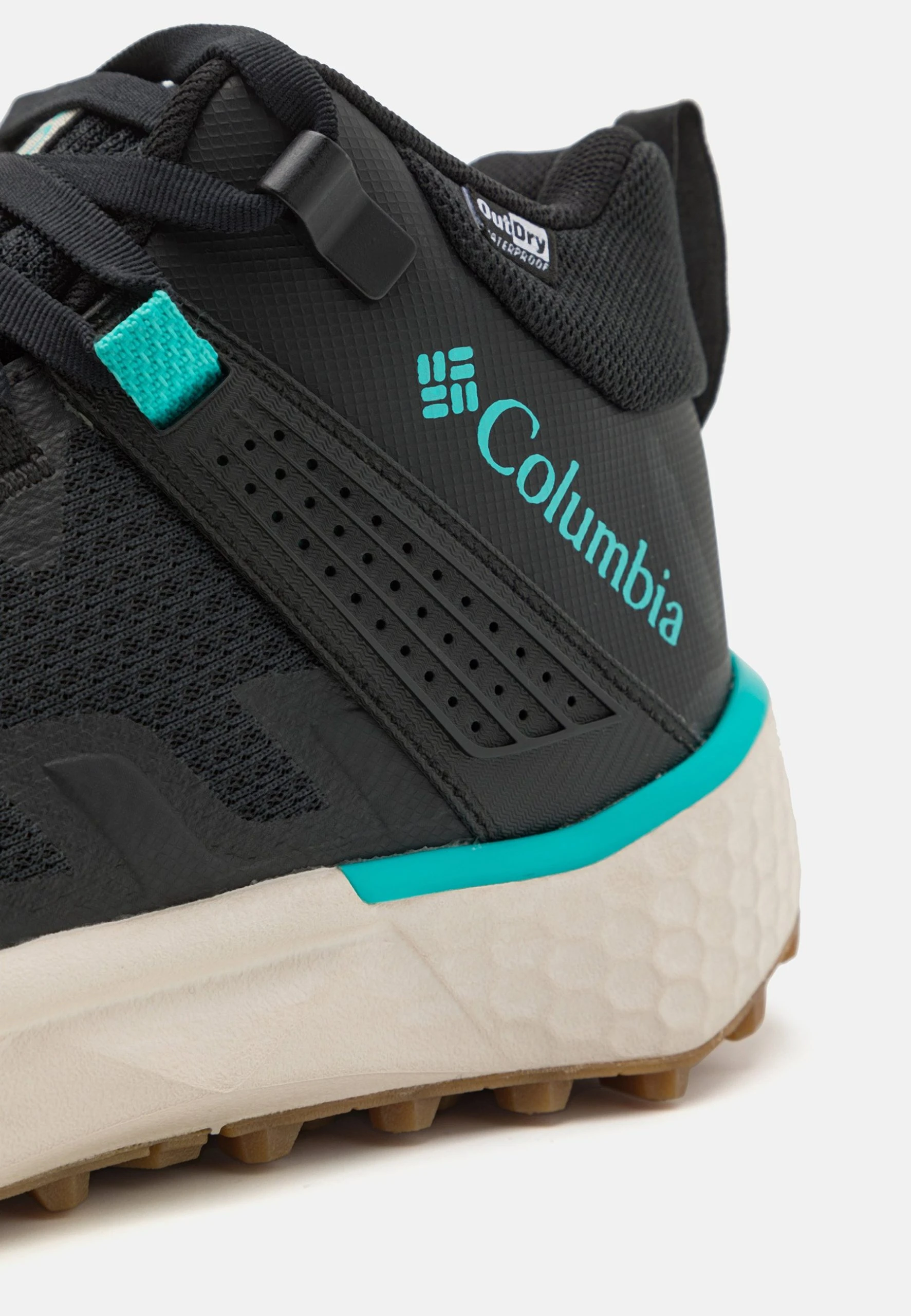 Columbia Facet 75 Mid Outdry - Chaussures De Marche - Black/Bright Aqua 8 Columbia Facet 75 Mid Outdry - Chaussures De Marche - Black/Bright Aqua – Image 6