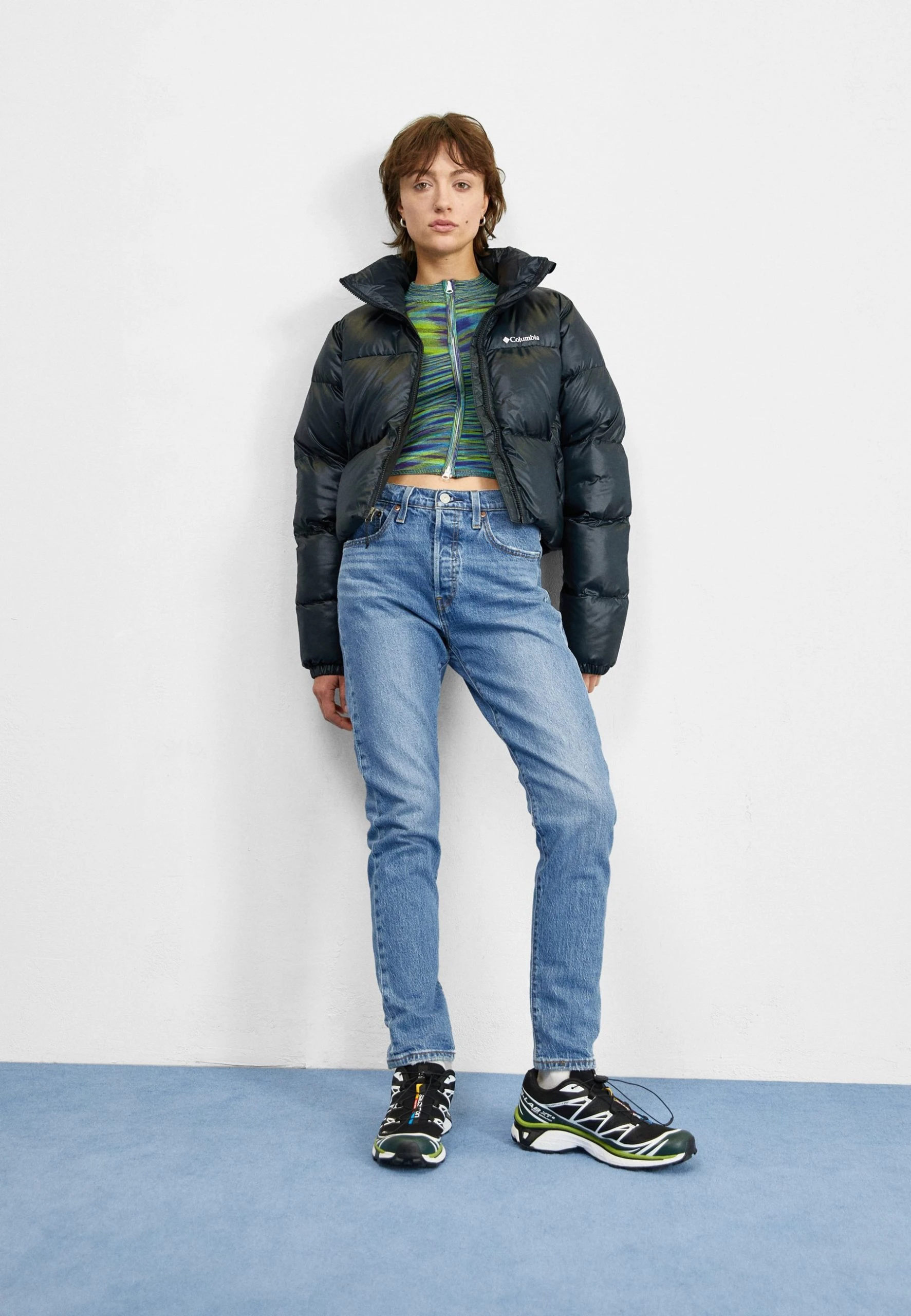 Columbia Puffect™ Cropped Jacket - Veste D'Hiver - Black Gloss 4 Columbia Puffect™ Cropped Jacket - Veste D'Hiver - Black Gloss – Image 2