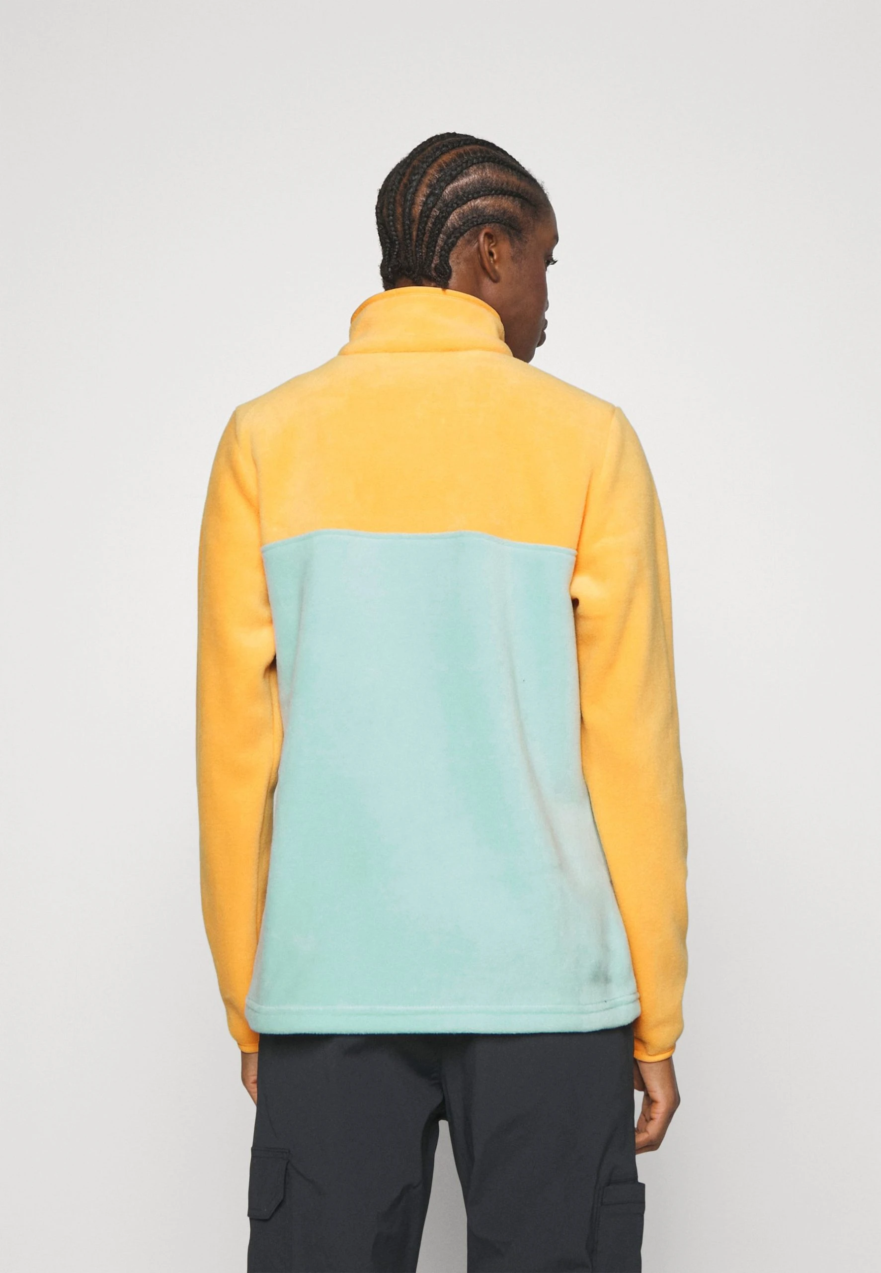 Columbia Benton Springs™ 1/2 Snap - Sweat Polaire - Aqua Haze/Sunset Peach/Dusty Pink 5 Columbia Benton Springs™ 1/2 Snap - Sweat Polaire - Aqua Haze/Sunset Peach/Dusty Pink – Image 3