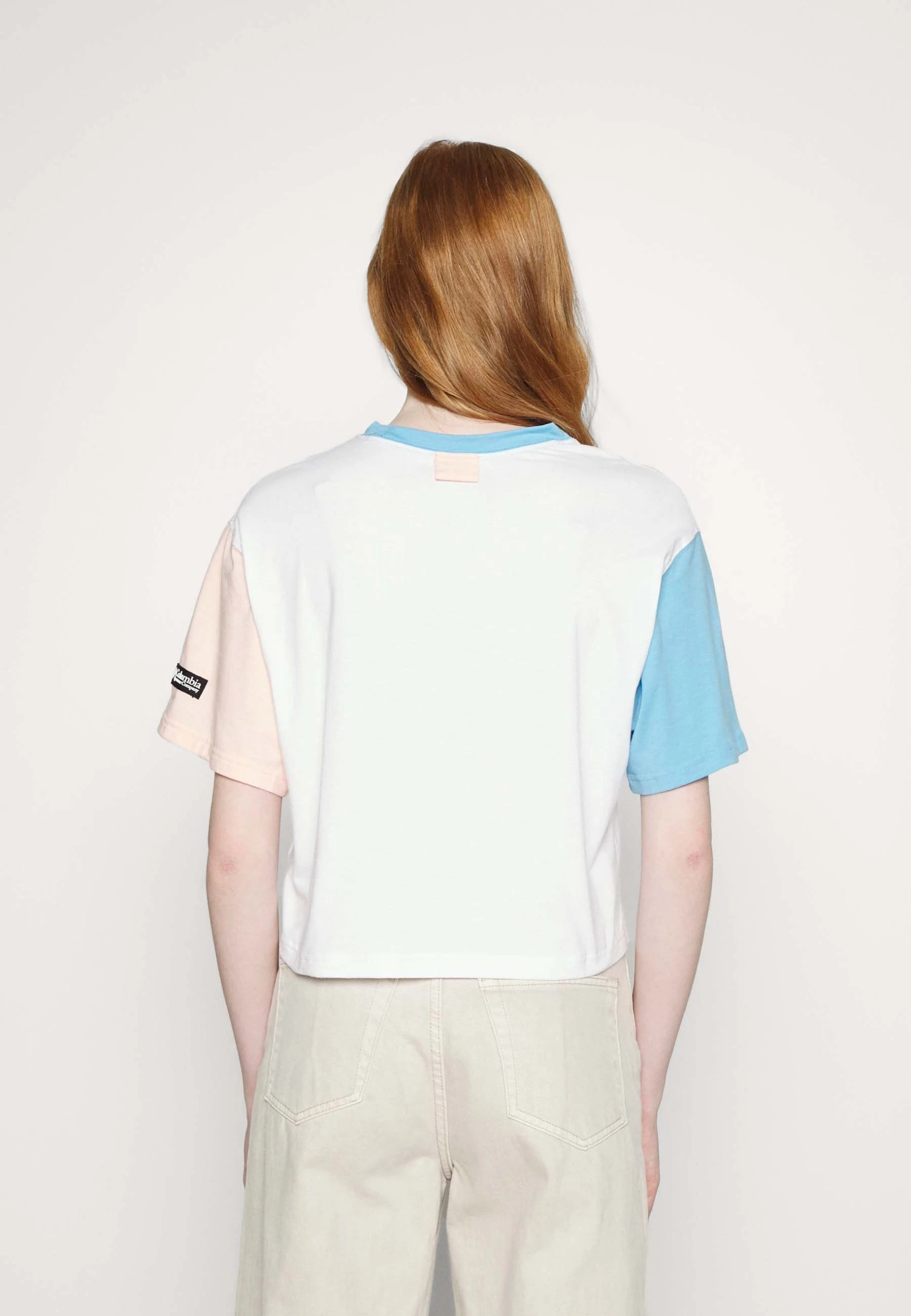 Columbia Deschutes Valley Cropped Tee - T-Shirt Imprimé - White/Vista Blue/Peach Blossom 6 Columbia Deschutes Valley Cropped Tee - T-Shirt Imprimé - White/Vista Blue/Peach Blossom – Image 4