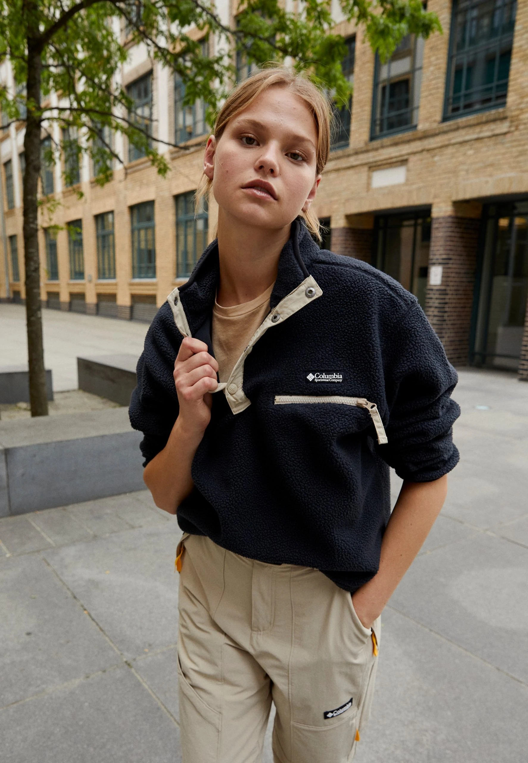 Columbia Helvetia™ Cropped Half Snap - Sweat Polaire - Black 3 Columbia Helvetia™ Cropped Half Snap - Sweat Polaire - Black