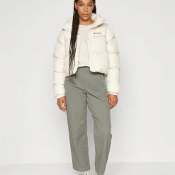Columbia Puffect Cropped Jacket - Veste D'Hiver - Chalk -Columbia shop 72dfa05155244f56bbe804ca3862a151 scaled