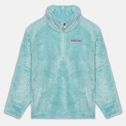 Columbia Fire Side Half Zip Unisex - Sweat Polaire - Aqua Haze