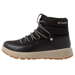 Columbia Slopeside Village Omni Heat Mid - Bottes De Neige - Black/Silver Sage