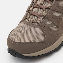 Columbia Redmond Iii Waterproof - Chaussures De Marche - Pebble/Red Coral -Columbia shop 773c480c0f3c428f857d2c813557716a scaled
