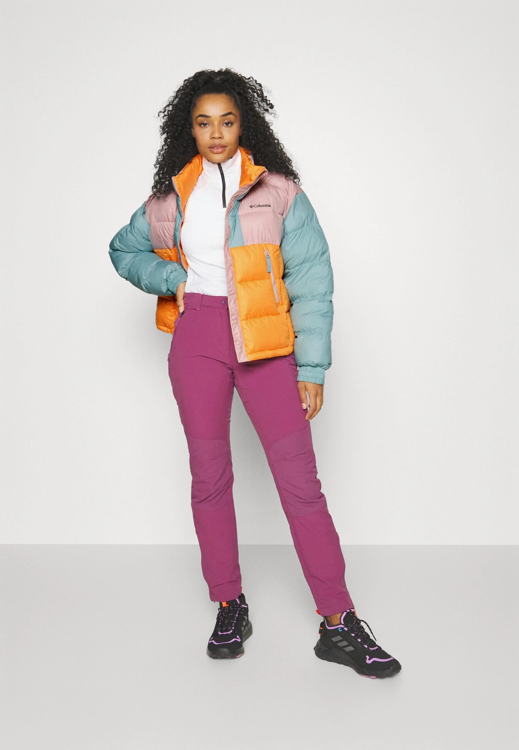 Columbia Pike Lake Cropped - Doudoune - Sunset Peach/Dusty Pink/Aqua Haze 4 Columbia Pike Lake Cropped - Doudoune - Sunset Peach/Dusty Pink/Aqua Haze – Image 2