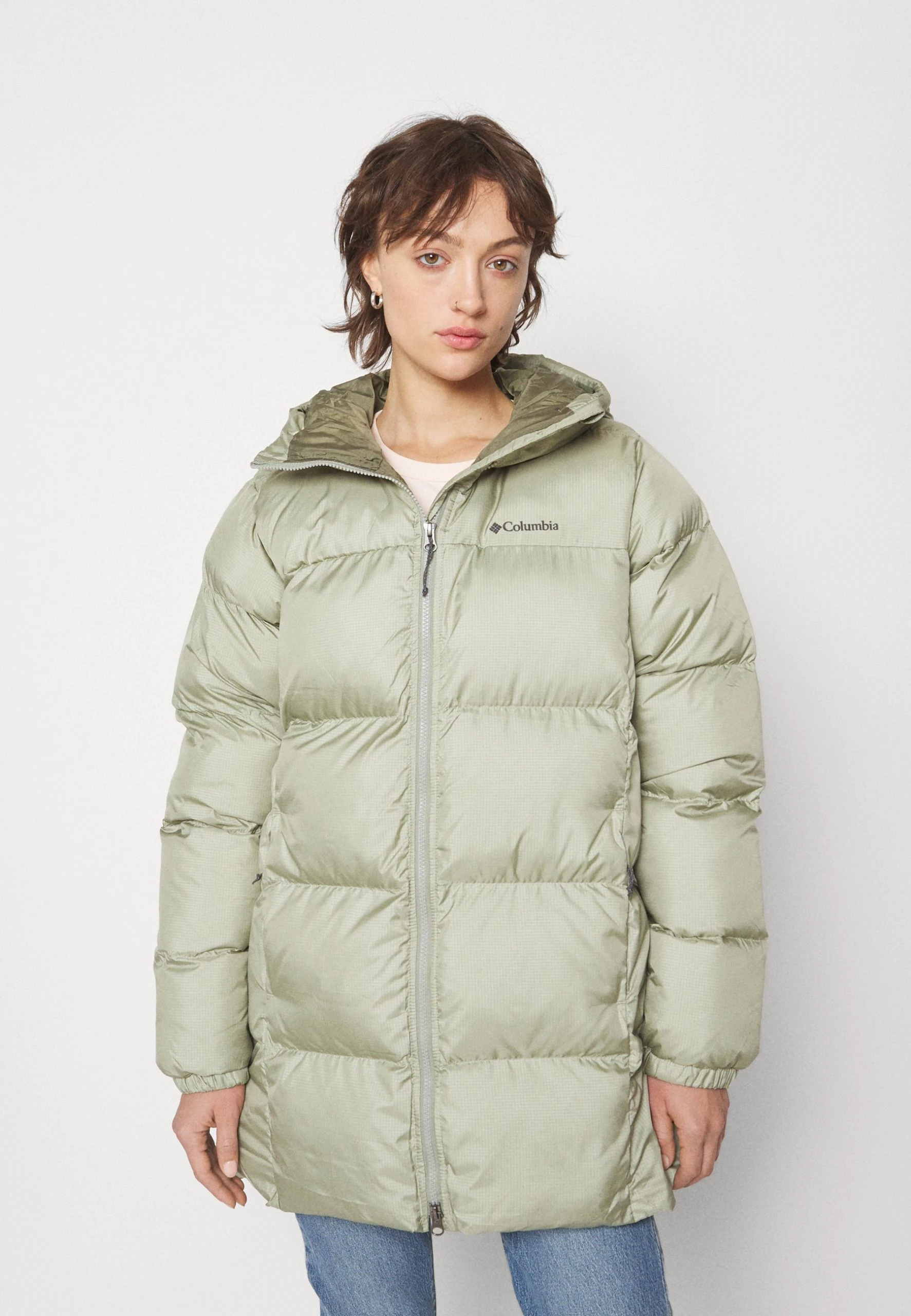 Columbia Puffect™ Mid Hooded Jacket - Manteau Court - Safari 5 Columbia Puffect™ Mid Hooded Jacket - Manteau Court - Safari – Image 3