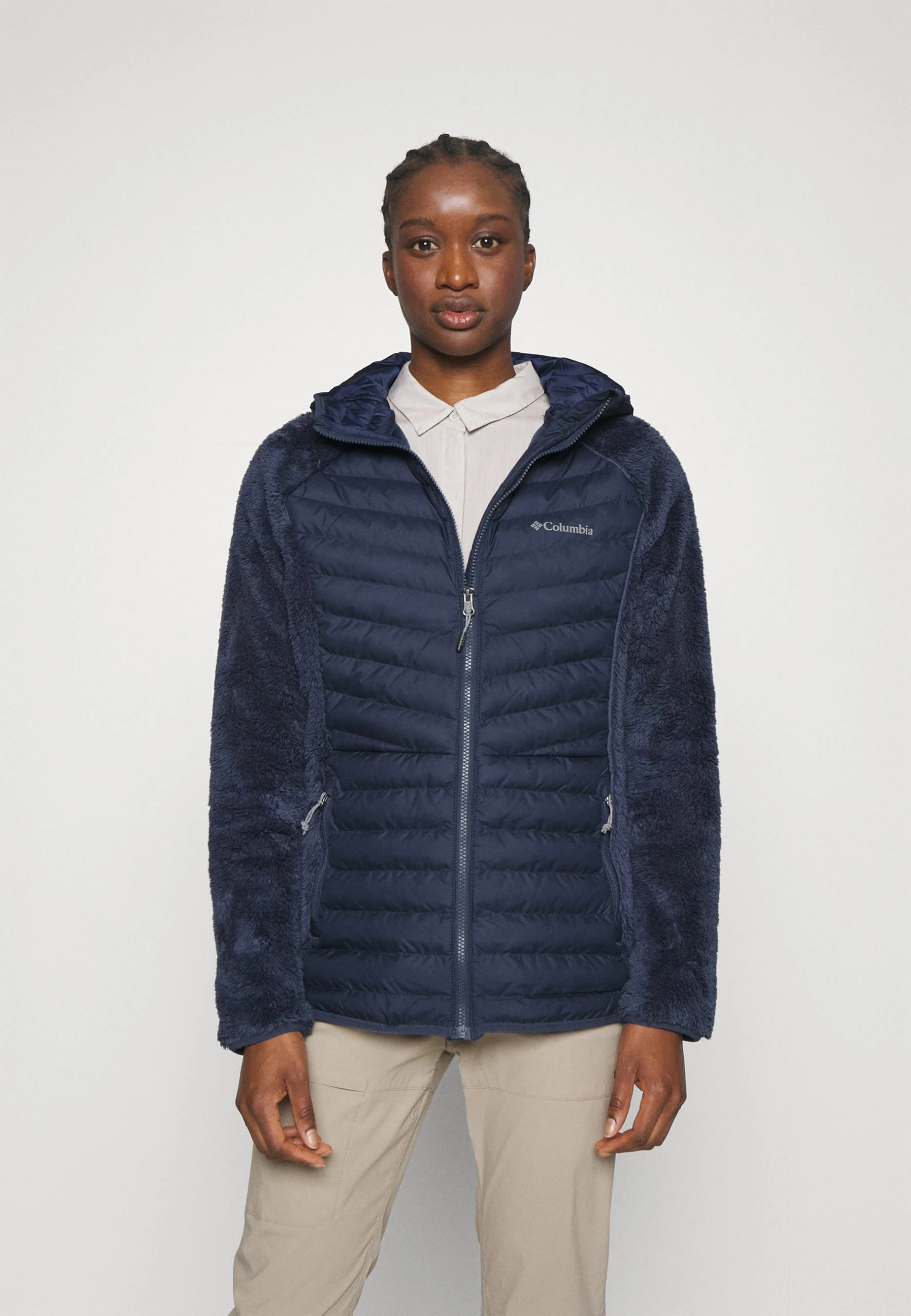 Columbia Powder Lite Hybrid - Veste Polaire - Nocturnal 3 Columbia Powder Lite Hybrid - Veste Polaire - Nocturnal