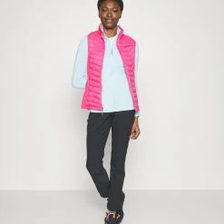 Columbia Powder Pass™ Vest - Veste Sans Manches - Wild Geranium -Columbia shop 7de5683af9854d6b948f610670b277d6 scaled