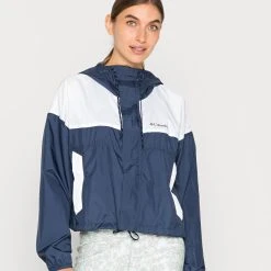 Columbia Flash Challenger™ Cropped - Veste Coupe-Vent - Nocturnal/White