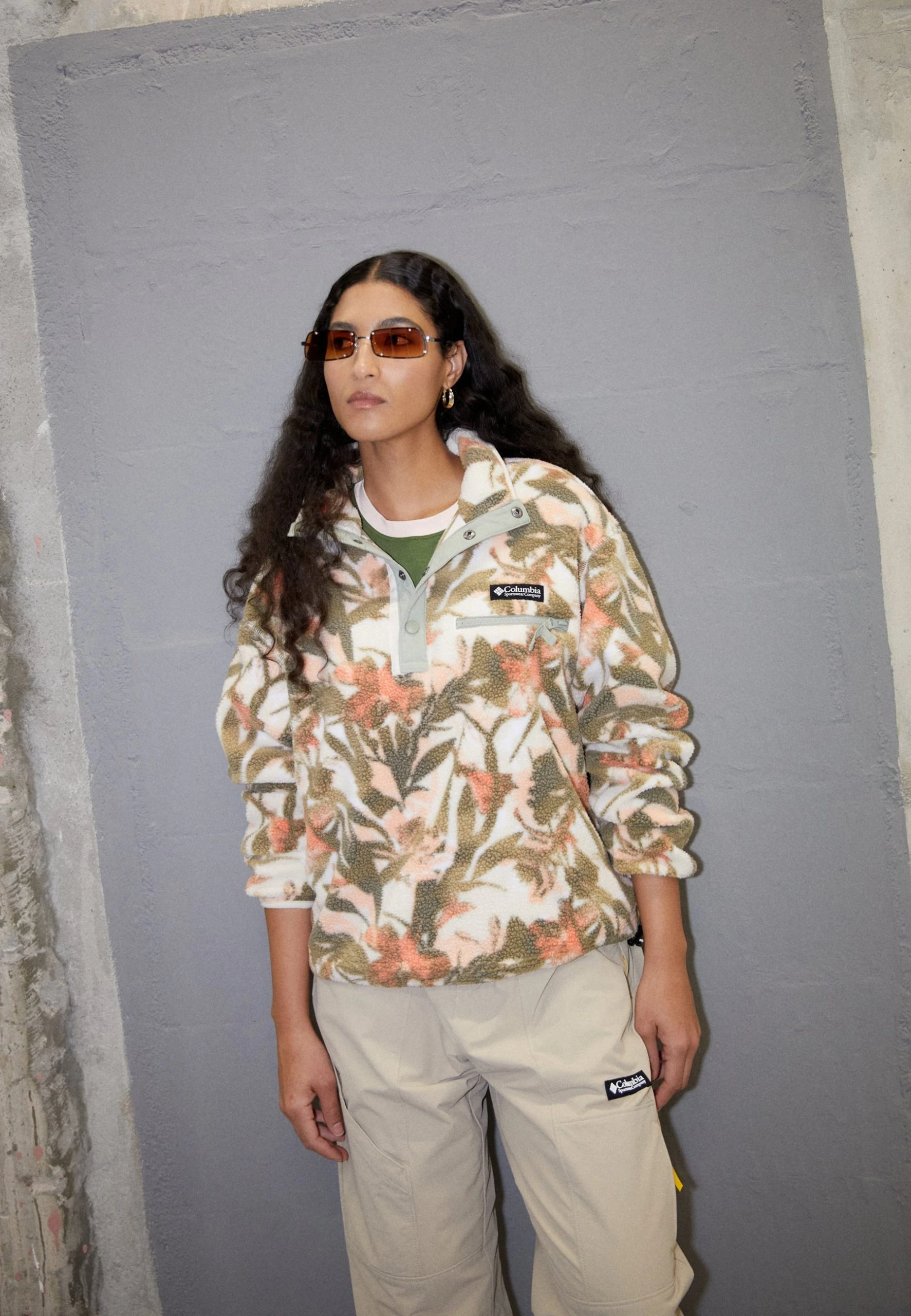 Columbia Helvetia™ Cropped Half Snap - Sweat Polaire - Chalk/Floriculture 3 Columbia Helvetia™ Cropped Half Snap - Sweat Polaire - Chalk/Floriculture