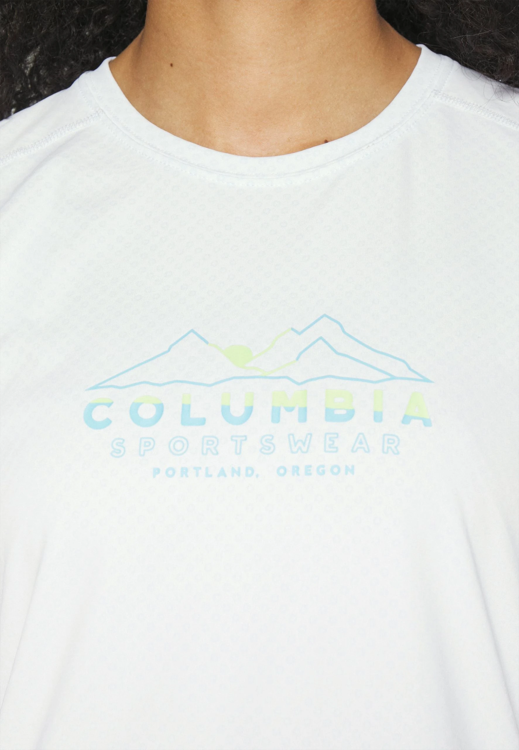 Columbia Zerorules™ Graphic Crew - T-Shirt De Sport - White 7 Columbia Zerorules™ Graphic Crew - T-Shirt De Sport - White – Image 5