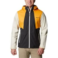 COLUMBIA INNER LIMITS II JACKET M SHARK CHALK 22