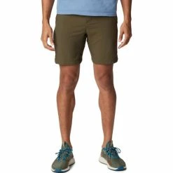 COLUMBIA SILVER RIDGE II SHORT OLIVE GREEN 22