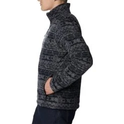 COLUMBIA STEENS MOUNTAIN PRINTED JKT BLACK 80S STRIP 23 11 COLUMBIA STEENS MOUNTAIN PRINTED JKT BLACK 80S STRIP 23 -Columbia shop 9 116778 steens mountain printed jkt black 80s strip 1478231 006 04