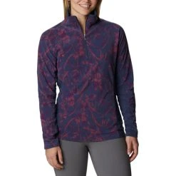 COLUMBIA GLACIAL IV PRINT 1/2 ZIP NOCTURNAL HERRI 23
