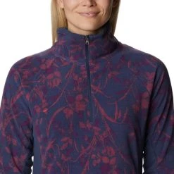 COLUMBIA GLACIAL IV PRINT 1/2 ZIP NOCTURNAL HERRI 23 -Columbia shop 9 116807 1802161 476 04