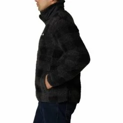 COLUMBIA WINTER PASS M PRINT FLEE BLACK CHECK 23 10 COLUMBIA WINTER PASS M PRINT FLEE BLACK CHECK 23 -Columbia shop 9 116891 winter pass m print flee black check 1866565 012 04