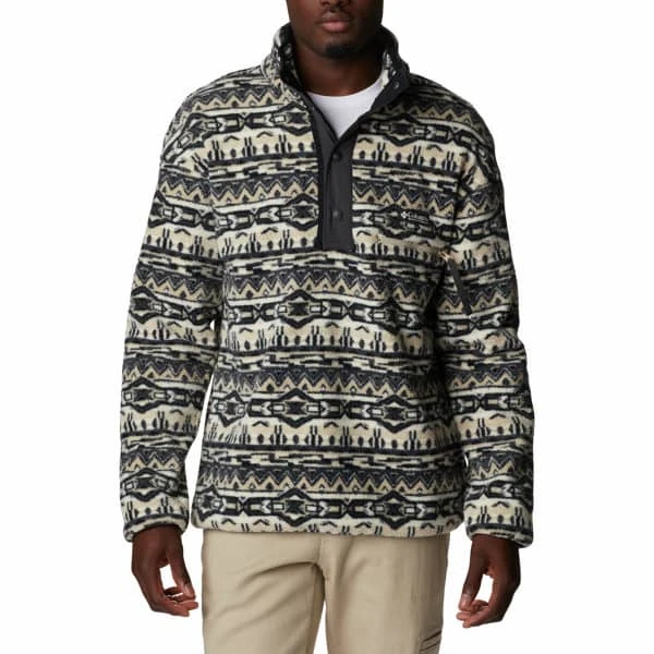 COLUMBIA HELVETIA HALF SNAP FLEECE ANCIENT FOSSIL 23 3 COLUMBIA HELVETIA HALF SNAP FLEECE ANCIENT FOSSIL 23