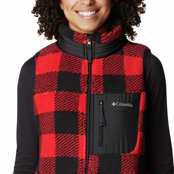 COLUMBIA WEST BEND VEST W RED LILY CHECK 23 8 COLUMBIA WEST BEND VEST W RED LILY CHECK 23 – Image 6
