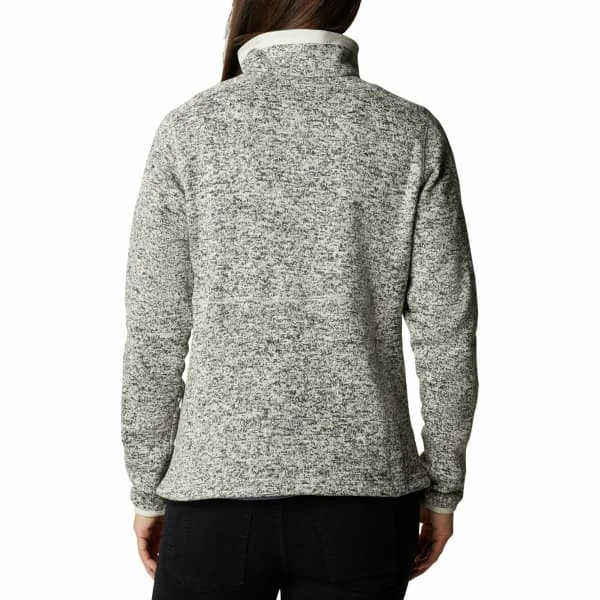 COLUMBIA SWEATER WEATHER FULL ZIP W CHALK HEATHER 23 4 COLUMBIA SWEATER WEATHER FULL ZIP W CHALK HEATHER 23 – Image 2