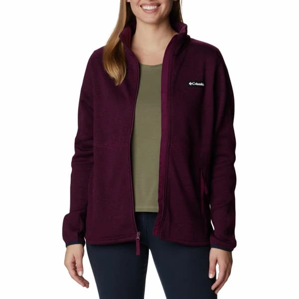 COLUMBIA SWEATER WEATHER FULL ZIP W MARIONBERRY HEATHER 23 6 COLUMBIA SWEATER WEATHER FULL ZIP W MARIONBERRY HEATHER 23 – Image 4