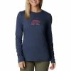 COLUMBIA HIDDEN HAVEN LS TEE NOCTURNAL HEATHER 23 -Columbia shop 9 117108 hidden haven ls tee nocturnal heather 1960003 467 01