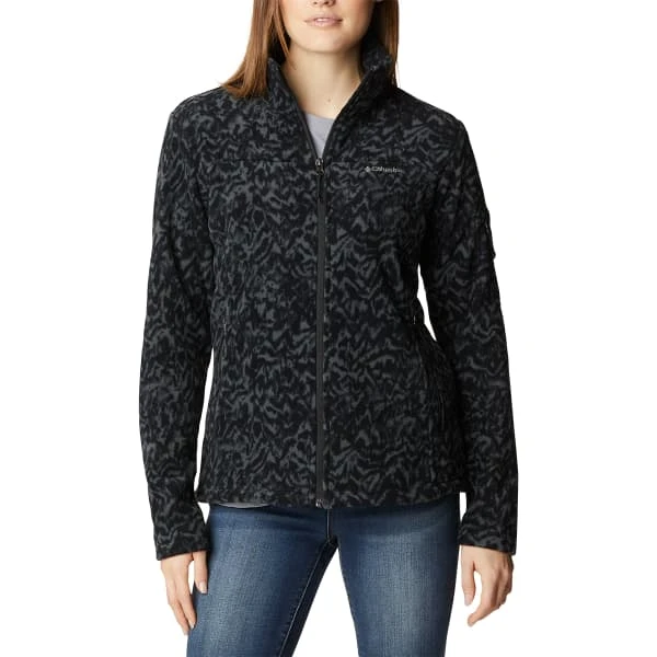COLUMBIA FAST TREK PRINTED JKT W BLACK TERRAIN P 23 3 COLUMBIA FAST TREK PRINTED JKT W BLACK TERRAIN P 23