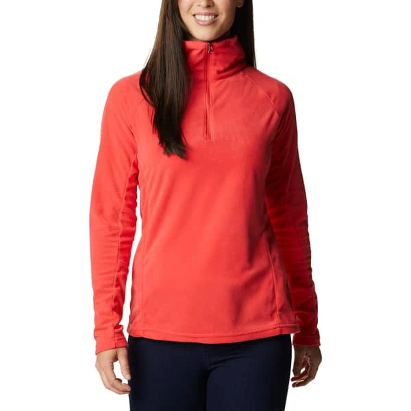 COLUMBIA GLACIAL IV 1/2 ZIP RED HIBISCUS 22 3 COLUMBIA GLACIAL IV 1/2 ZIP RED HIBISCUS 22