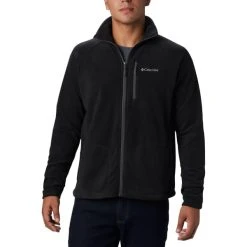 COLUMBIA FAST TREK II FULL ZIP FLEECE BLACK 23